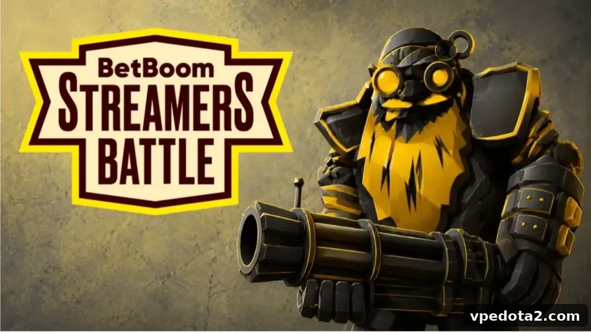 BetBoom Streamers Battle-seriens artwork fra en tidligere sæson.