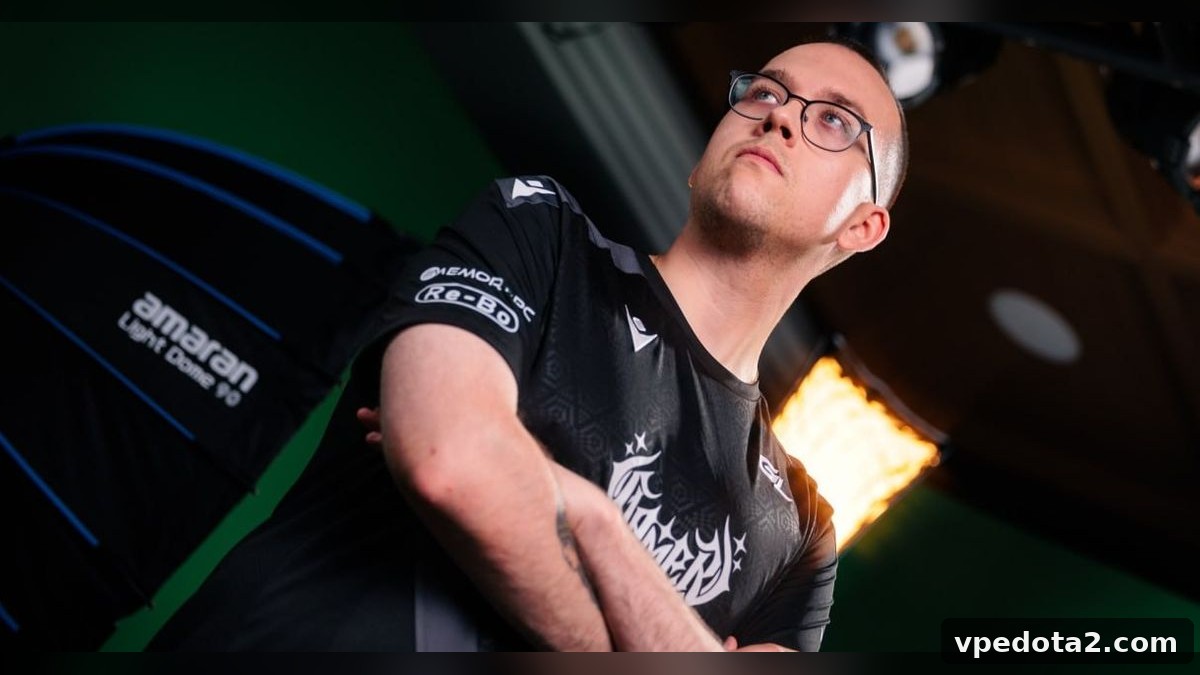 GamerLegion-spiller under en Dota 2-turnering