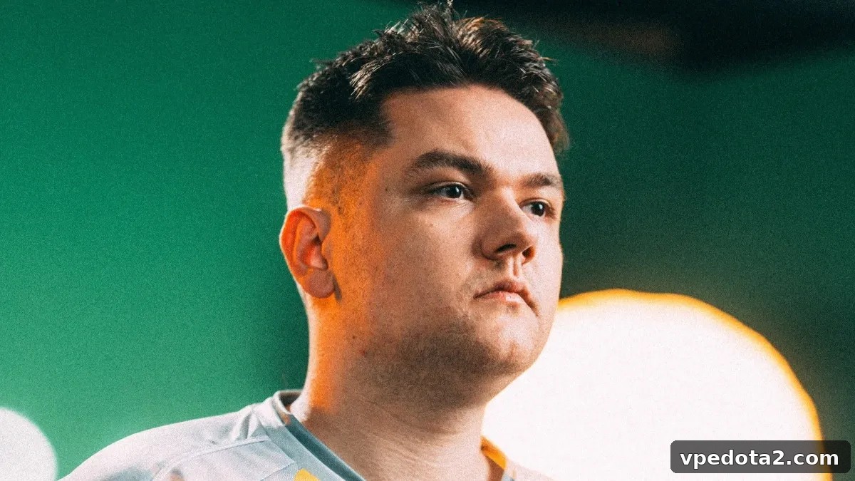 Yatoro während der Playoffs von The International 2026