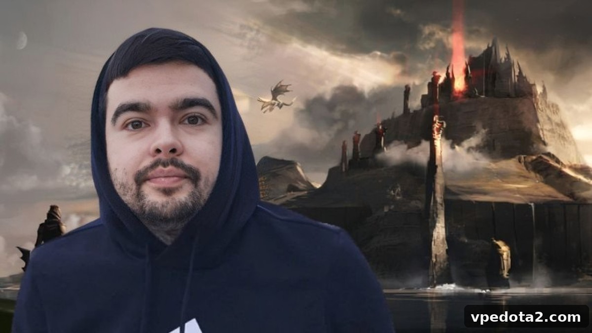 Stray diskuterer sin interesse for konkurrencepræget Dota 2