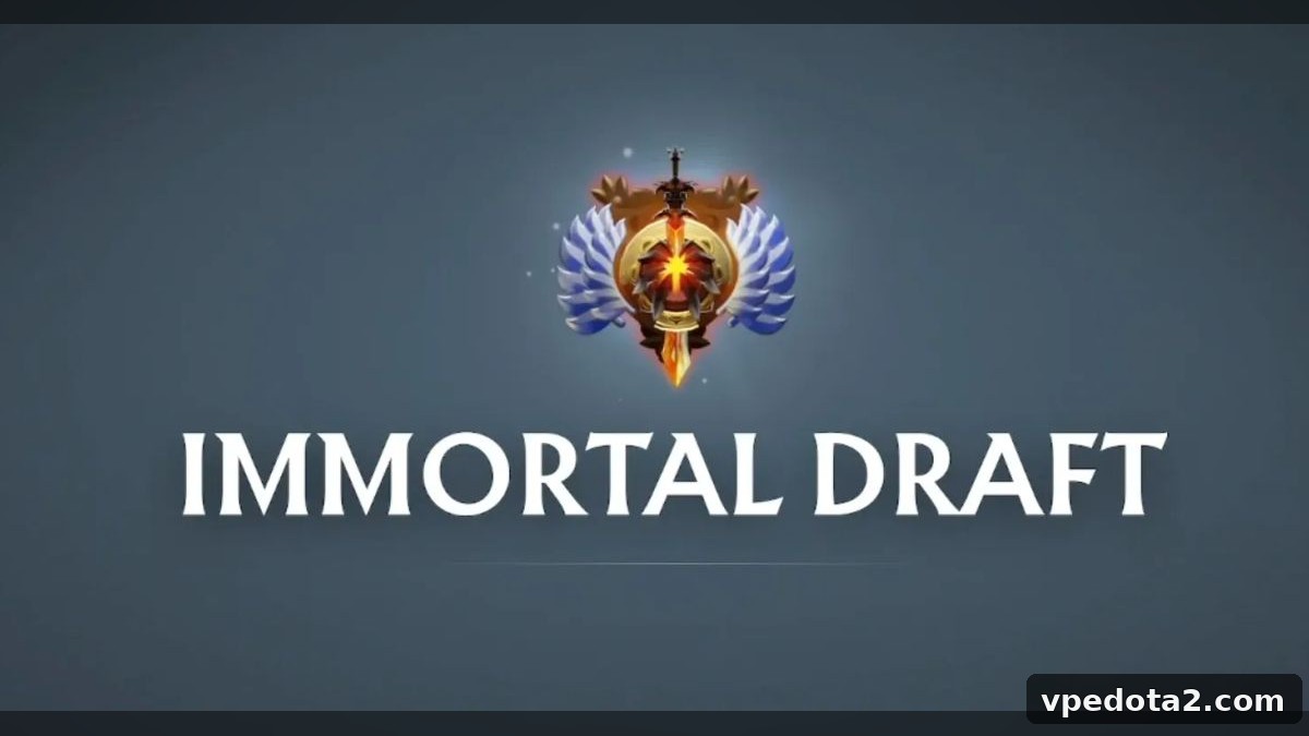 Immortal Draft rangemblem i Dota 2