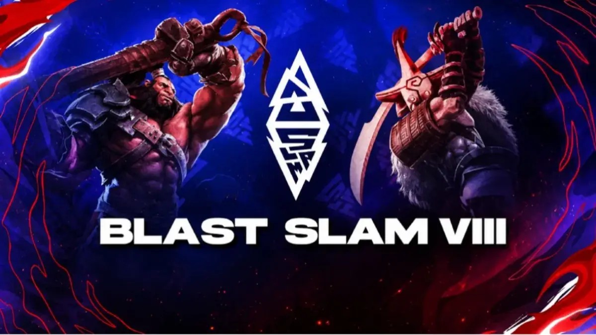 BLAST Slam VIII Dota 2-turneringsgrafik