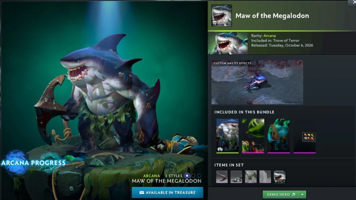 Tidehunter Arcana fra Trove of Terror