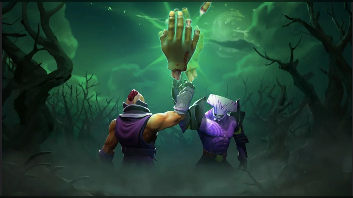 Illustration d'un héros de Dota 2 accompagnant le rapport sur le nombre de joueurs de septembre