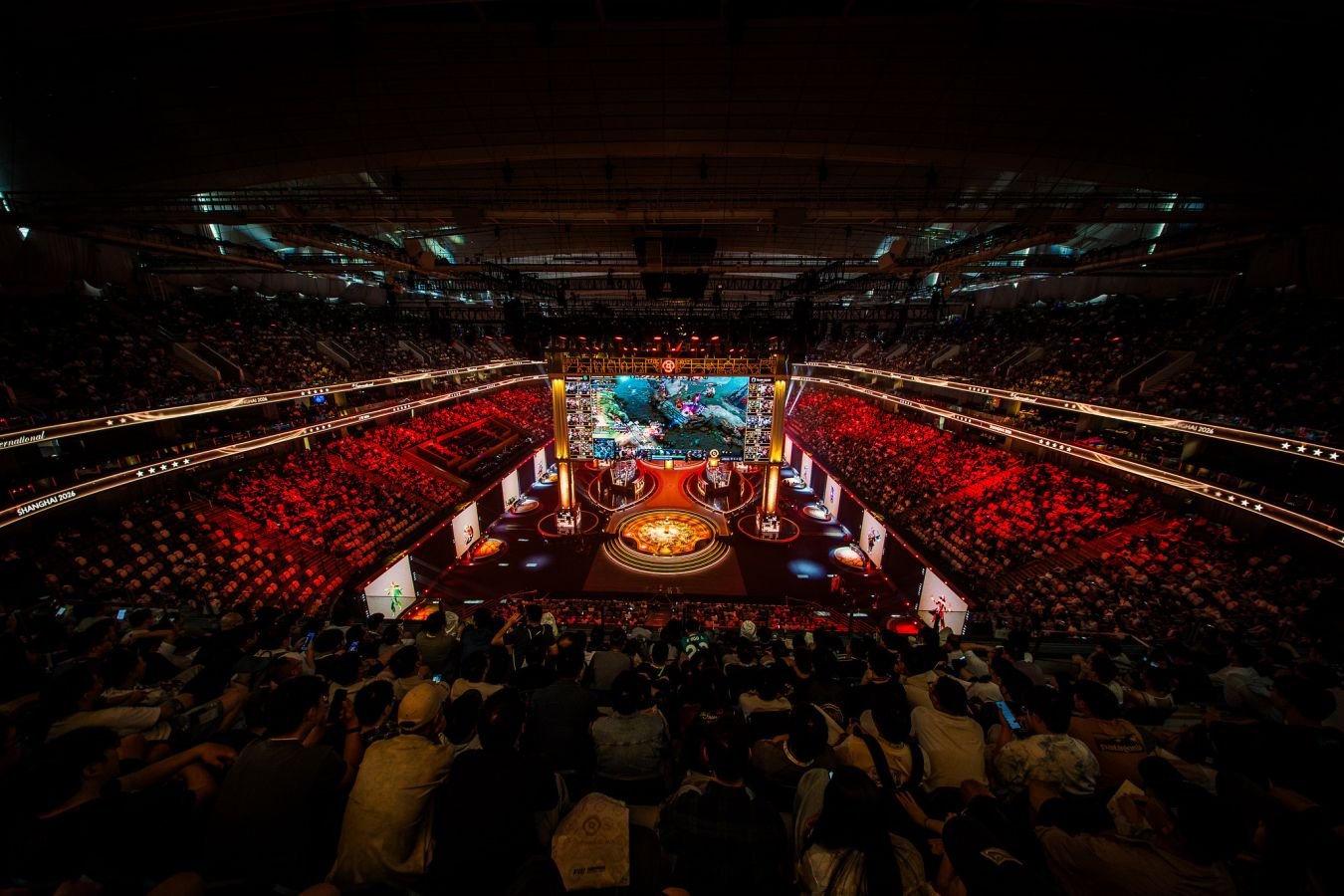 Dota 2 International tournament arena