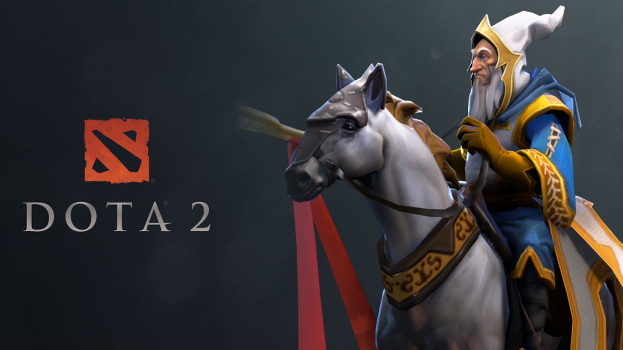Официальный арт Dota 2 с Keeper of the Light