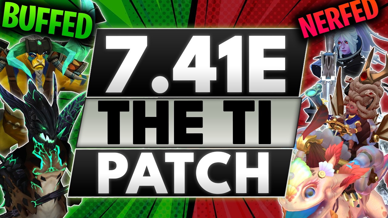 Миниатюра Dota 2 Patch 7.41e с крупными балансными изменениями и исправлениями Summer Scrub