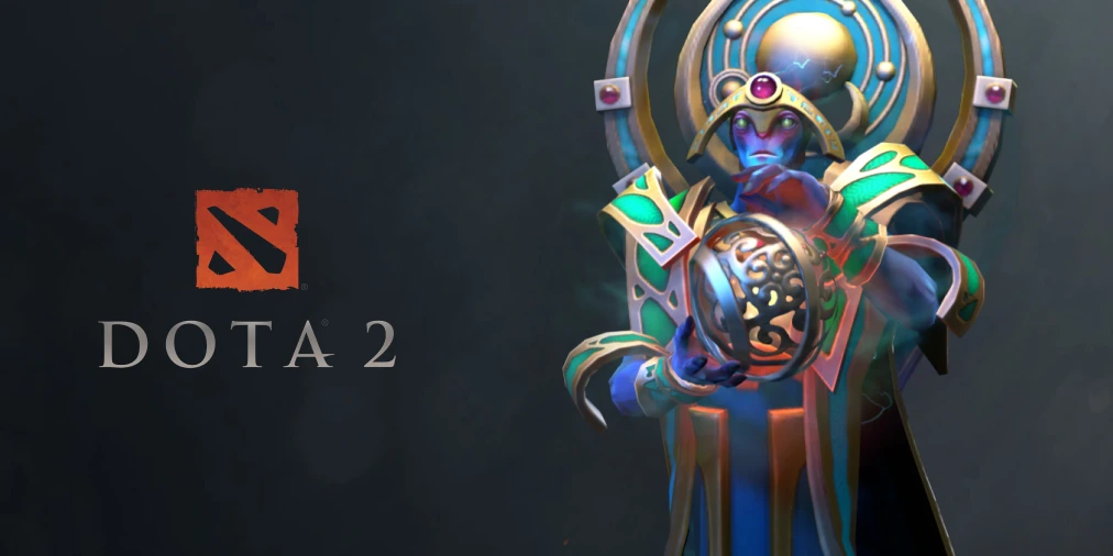 Официальный арт Dota 2 с Oracle