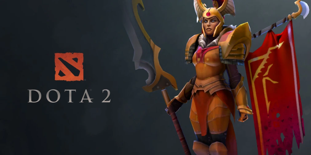 Официальный арт Dota 2 с Legion Commander