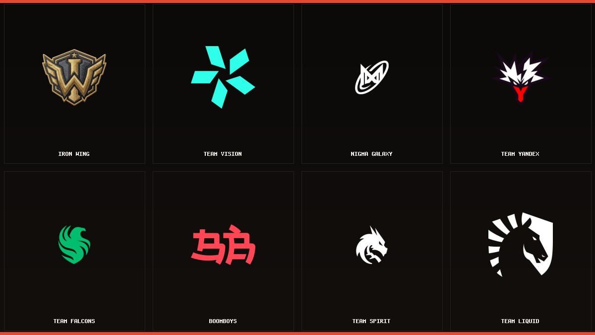 Команды плей-офф TI 2026: Iron Wing, TEAM VISION, Nigma Galaxy, Team Yandex, Team Falcons, BoomBoys, Team Spirit, Team Liquid