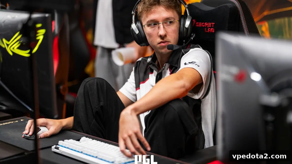 Ari competing at his PC for 1w Team