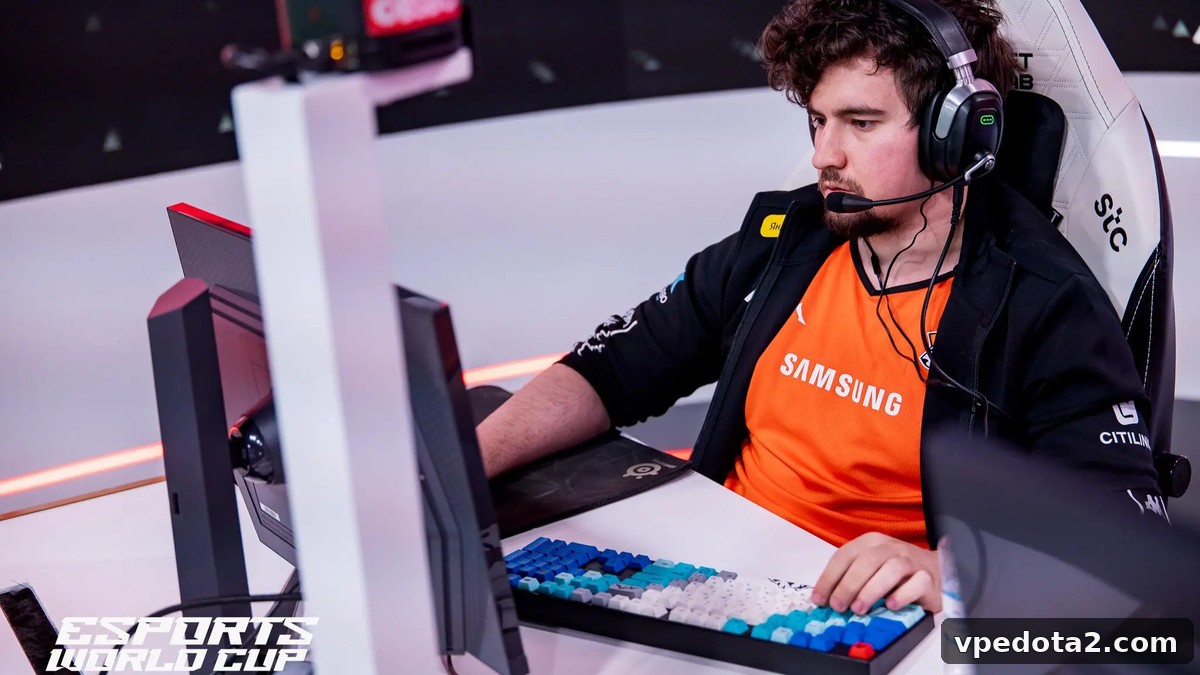 Daxak, captain of a BetBoom Streamers Battle 15 team