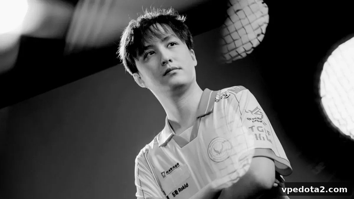 Ame representing Xtreme Gaming at The International 2026