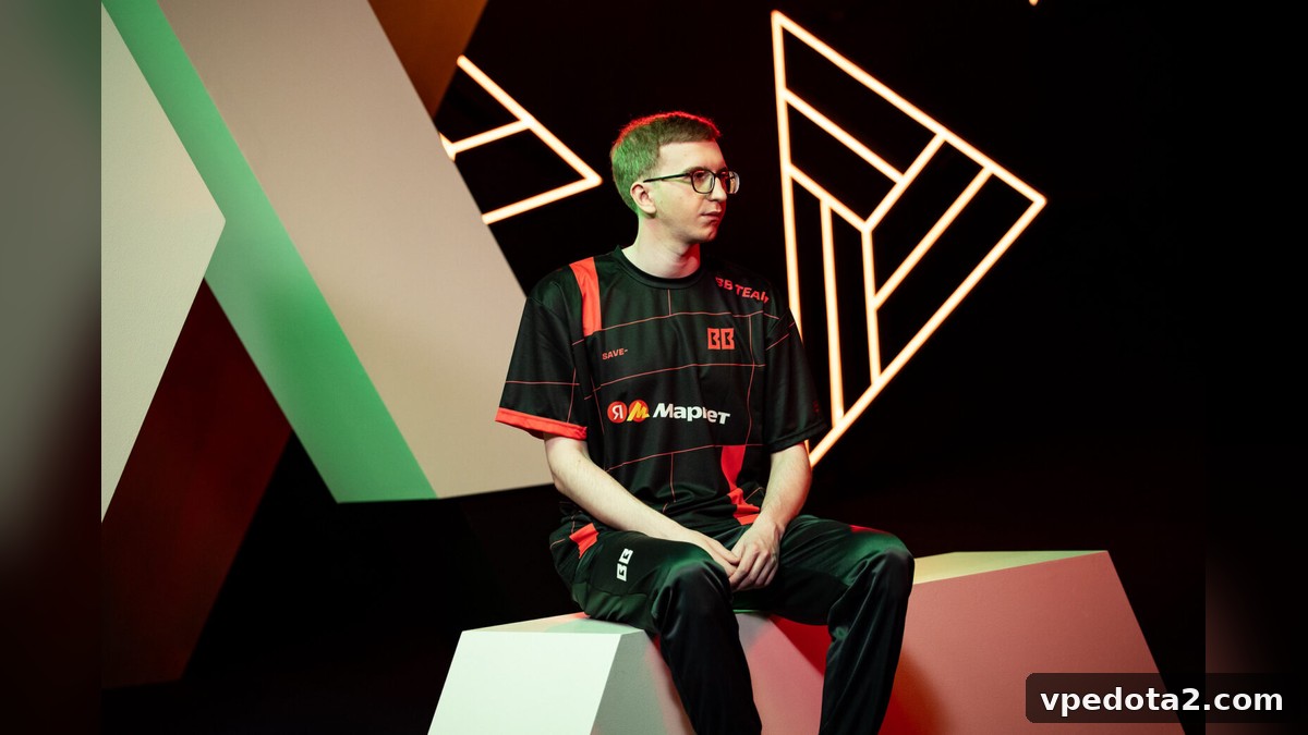 Save- representing BetBoom Team at a Dota 2 event