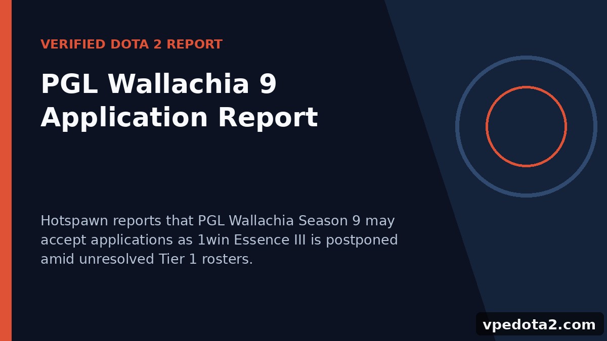 Отчёт по заявке на PGL Wallachia 9