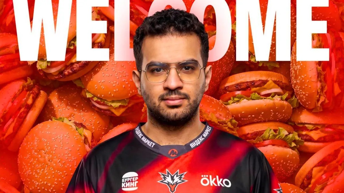 ATF in Team Yandex colours after joining the Dota 2 roster