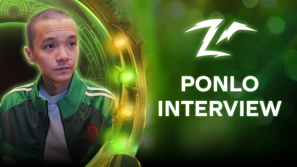 ponlo featured in an English-language interview graphic